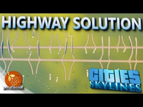 Best ENTRANCE EXIT highway ramps, no interchange, for Cities.